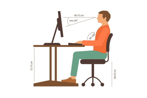 Hvordan indstiller man sit kontorbord?